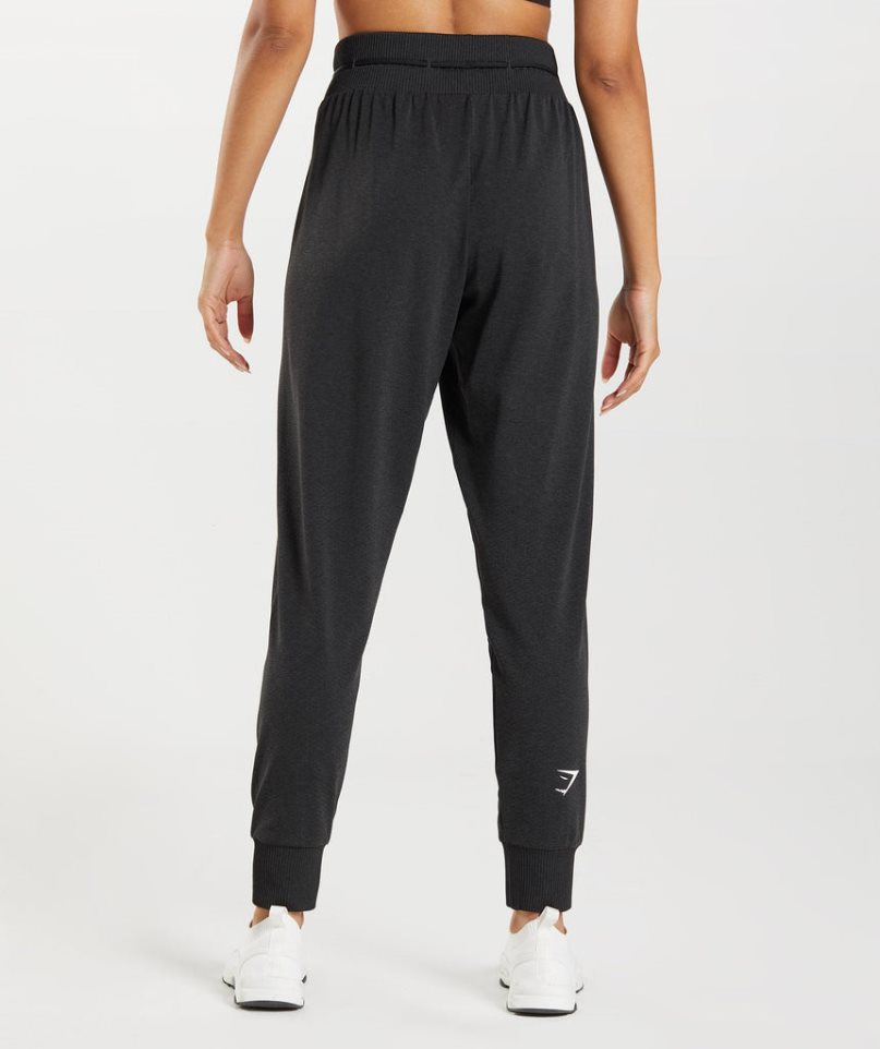 Women's Gymshark Vital Seamless 2.0 Jogger Black | NZ 5UQZMG